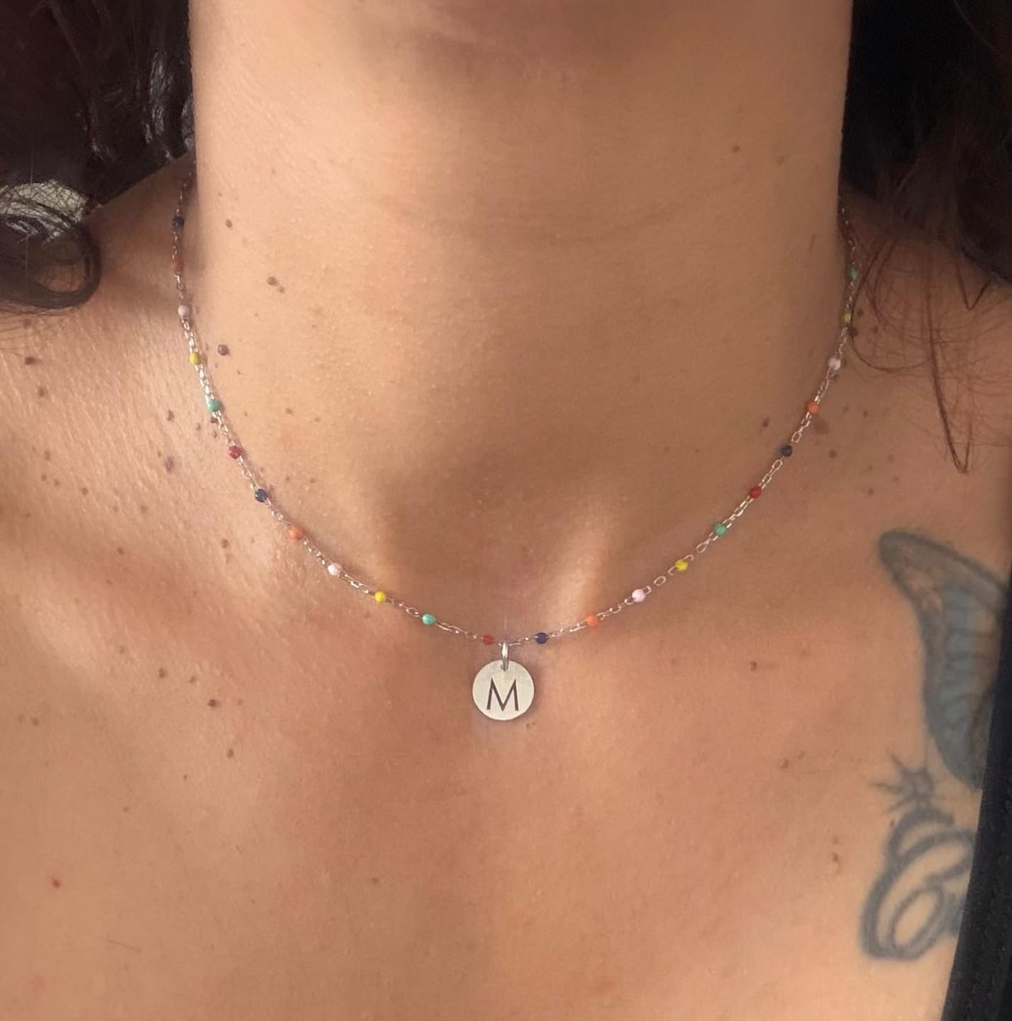 Customer photo review of Collar Letras ABC