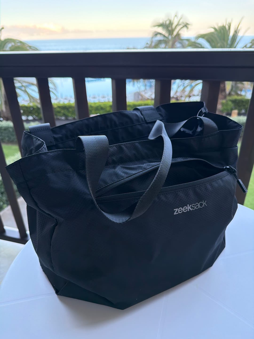 Customer photo review of Foldable Travel Tote 20L