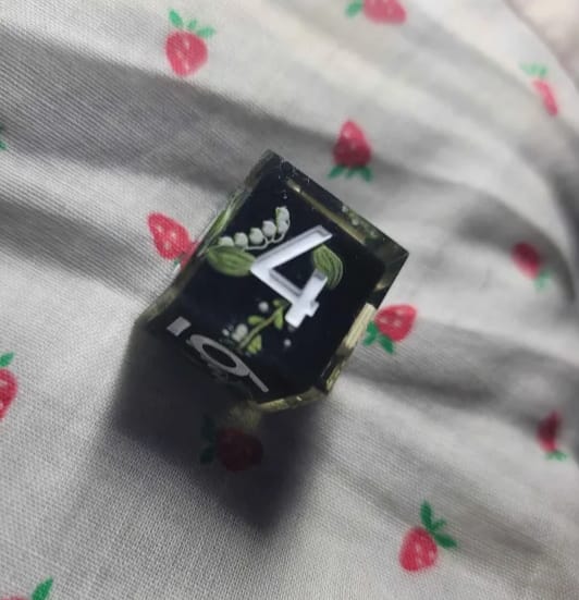 Customer photo review of Mystery Dice Blind Bags!