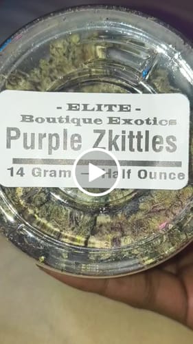 Customer video review of Elite Boutique Exotics - Purple Zkittles - 14 Grams - Hybrid