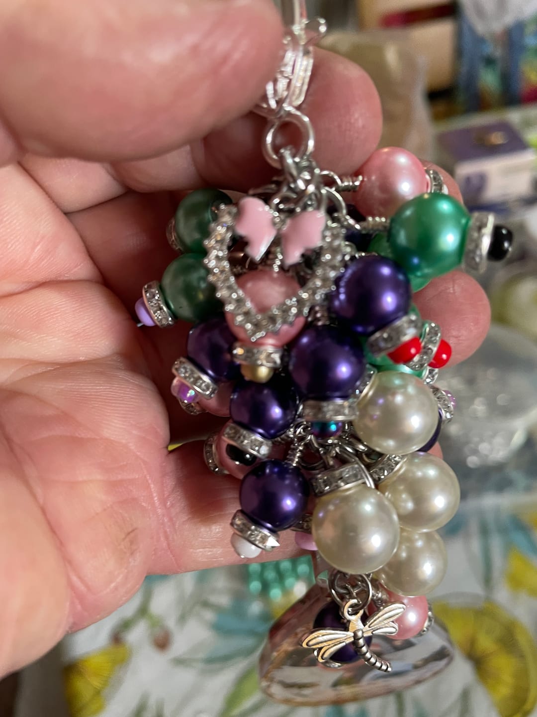 Customer photo review of Custom Photo Car Ornament - Personalized Memorial Sympathy Gifts For Loss Of Mom, Dad