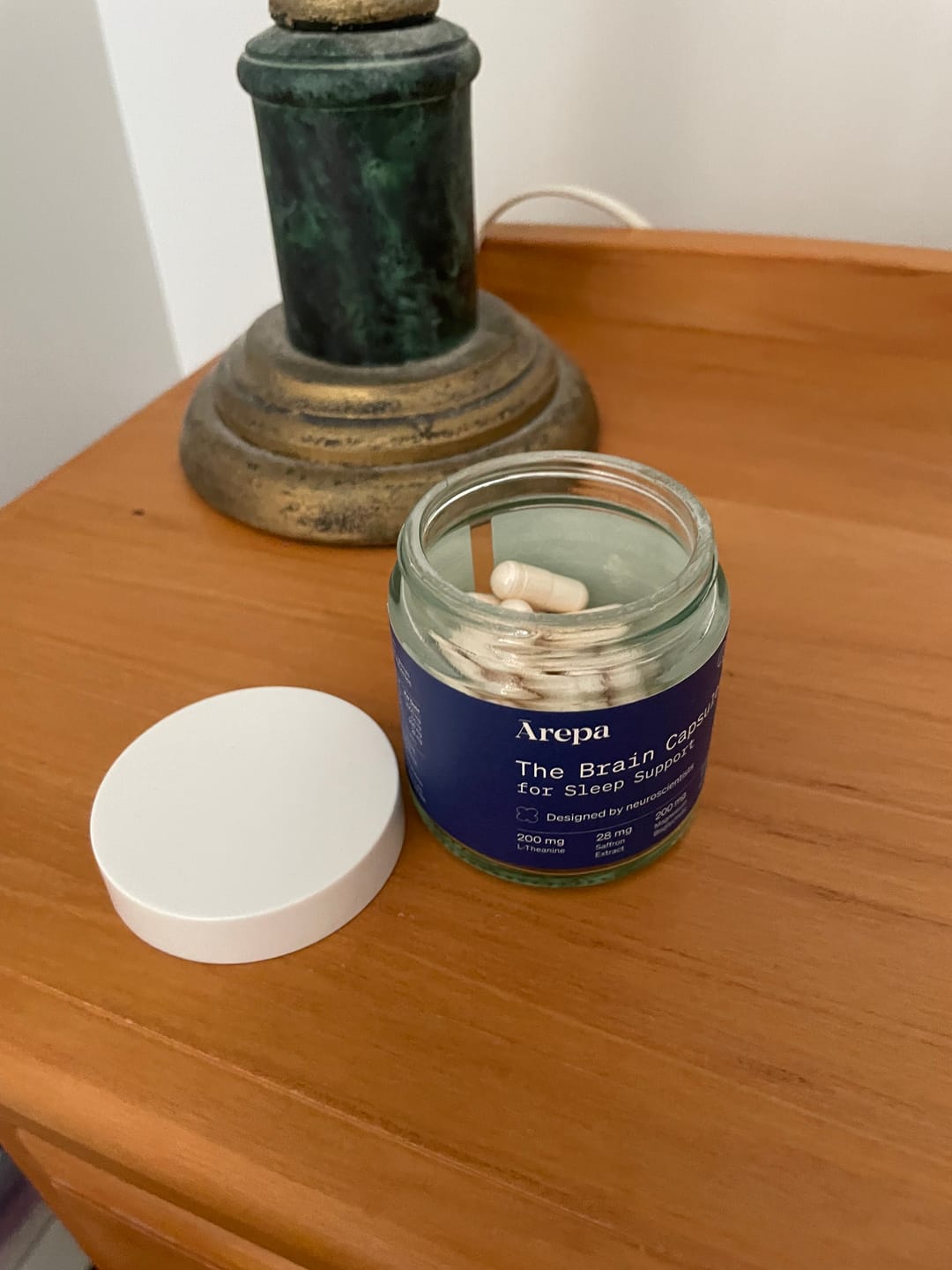 Customer photo review of The Brain Capsules for Sleep Support
