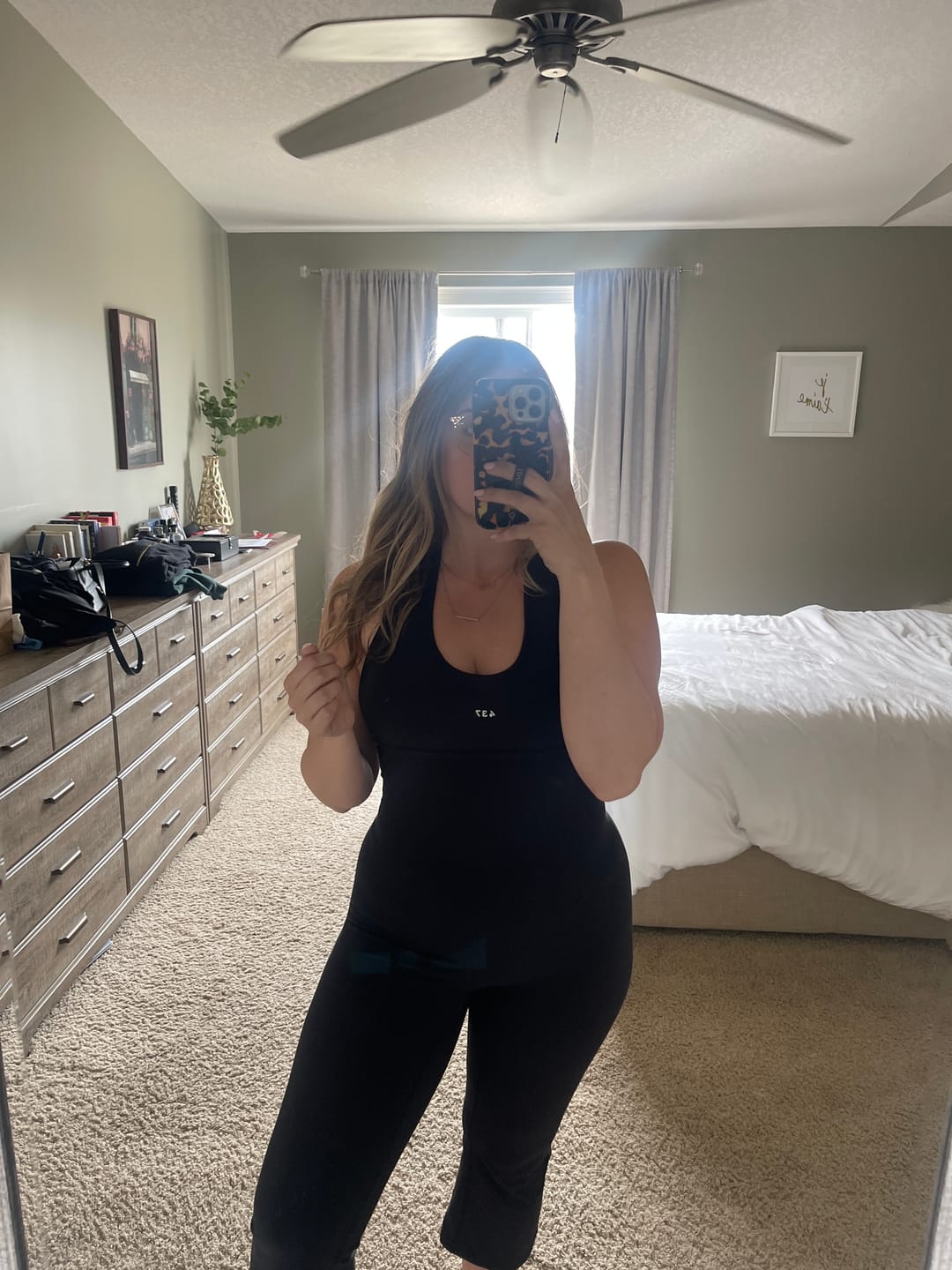 Customer photo review of The Halter Onesie / Black