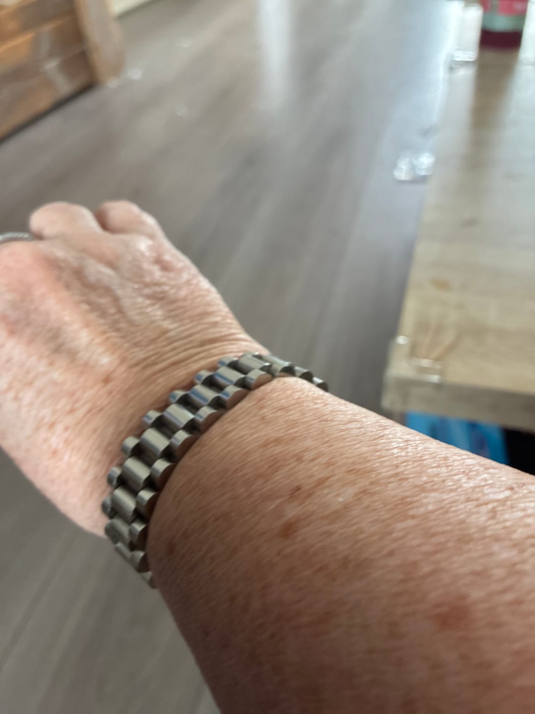 Customer photo review of Rolex Bracelet 15mm (silver)