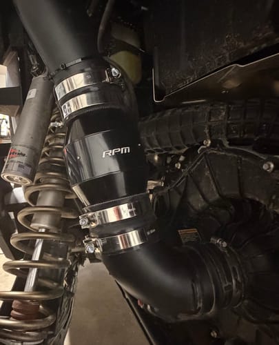 Customer photo review of RPM 2024+ Polaris RZR XP1000 "ECF" Electric Clutch Blower Fan Kit - Lower Clutch / Belt Temperature