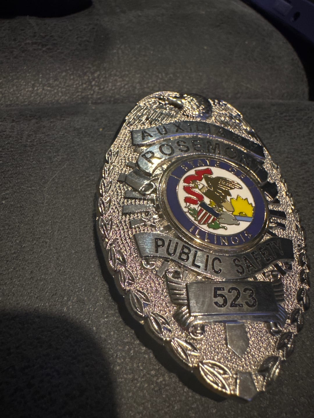 Customer photo review of Customizable Badge MA12