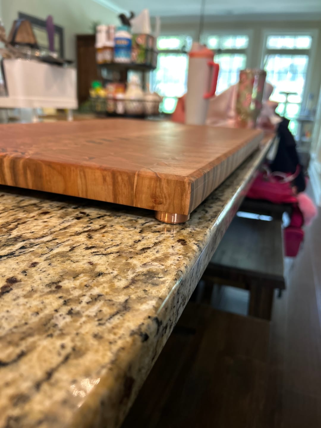 Customer photo review of Cutting Board Corner Feet Drilling Jig