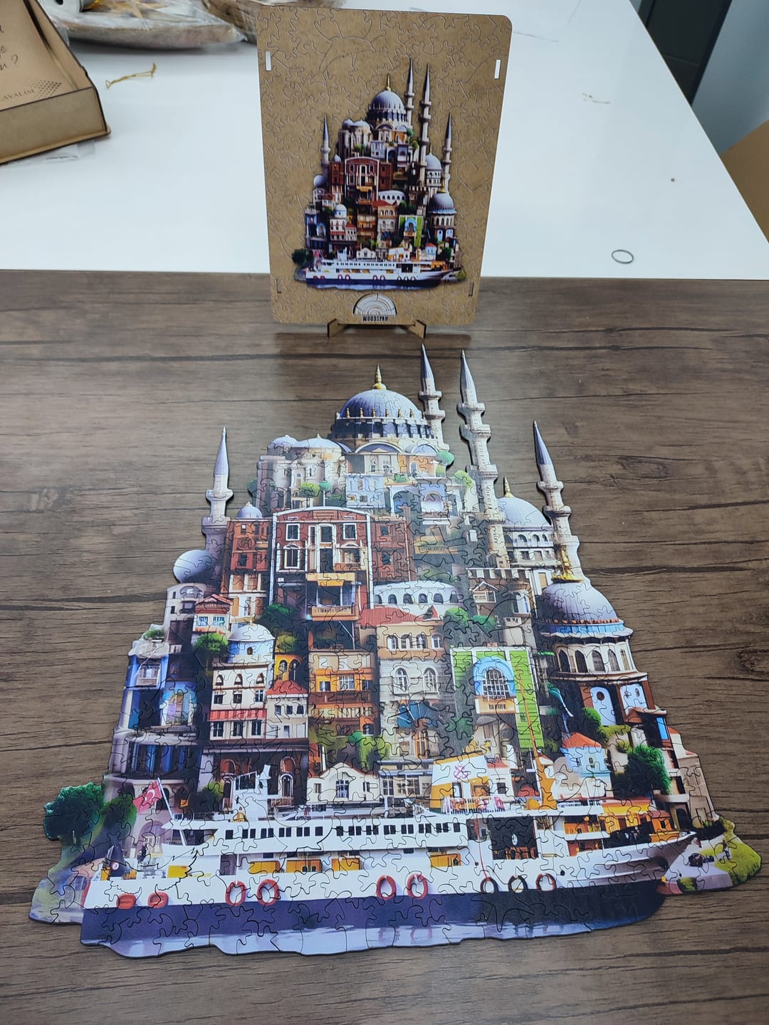 Customer photo review of Deniz Kızı - Ahşap Puzzle