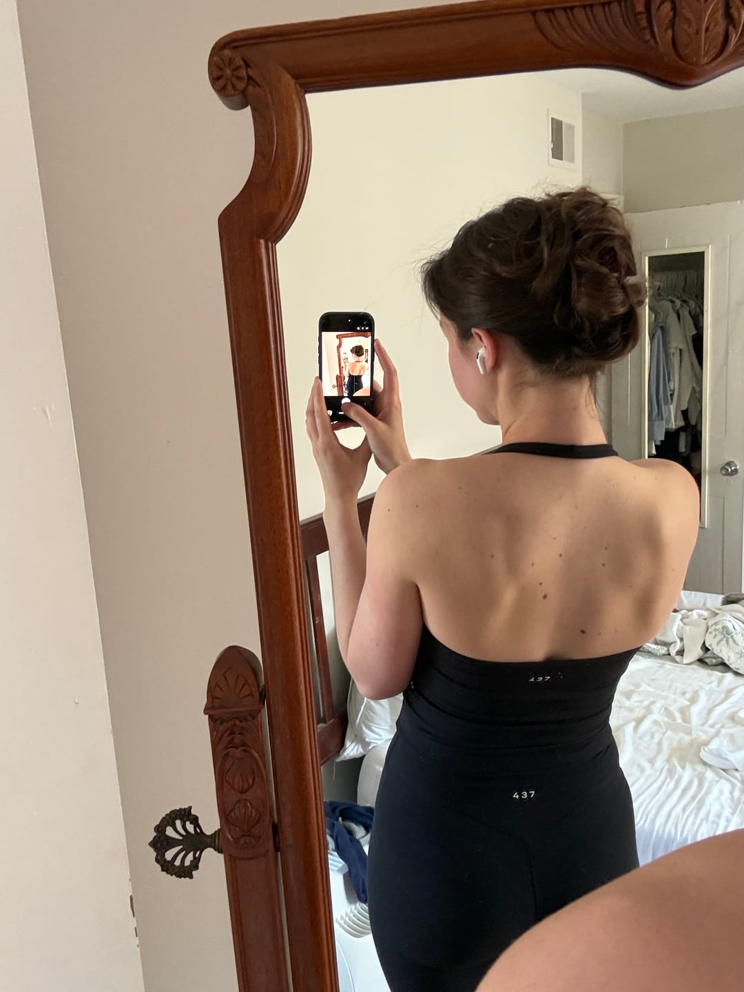 Customer photo review of The Halter Tank / Black