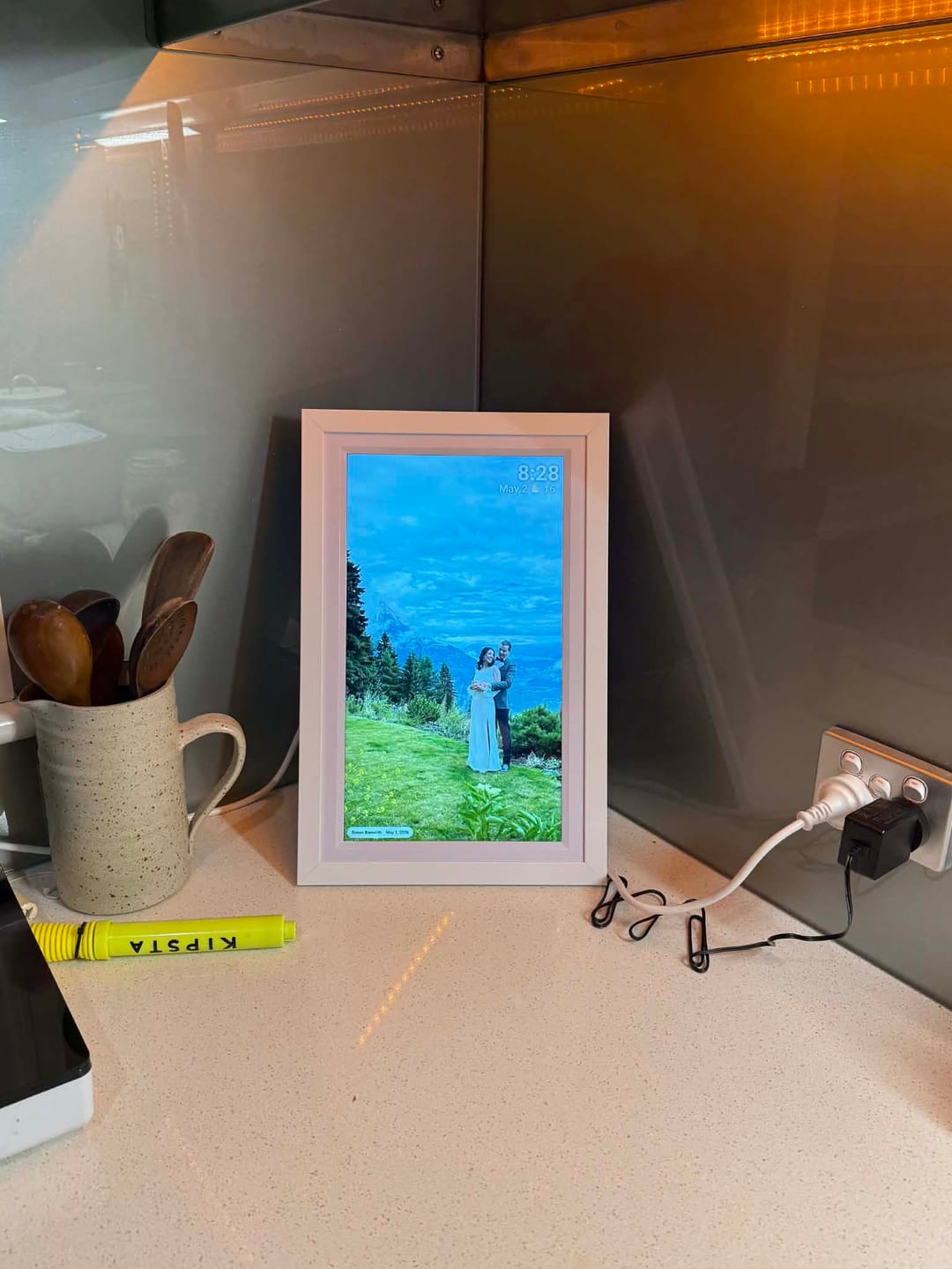 Customer photo review of Digital Photo Frame