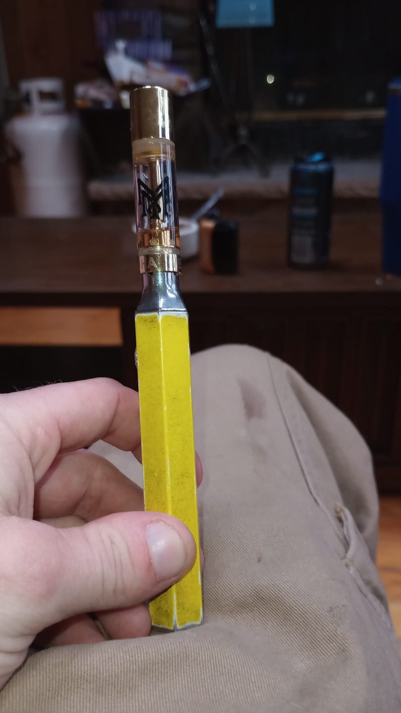 Customer photo review of MUHA Meds THCa 510 Cartridge - 2G