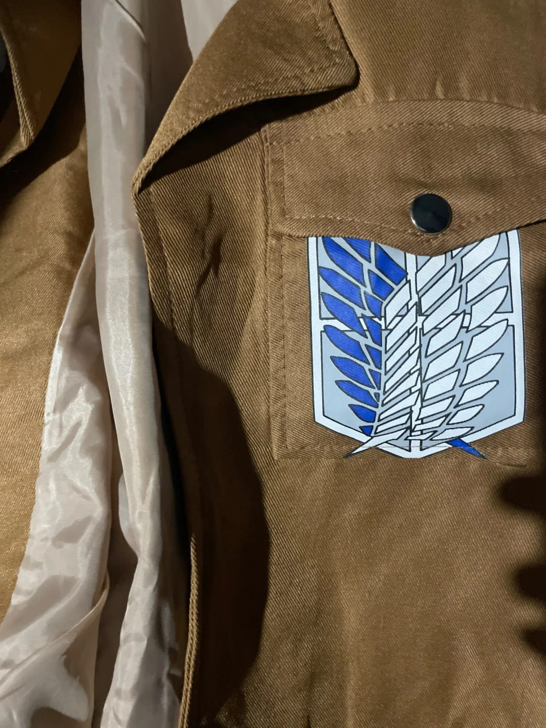 Customer photo review of Attack on Titan Scouting Jacket