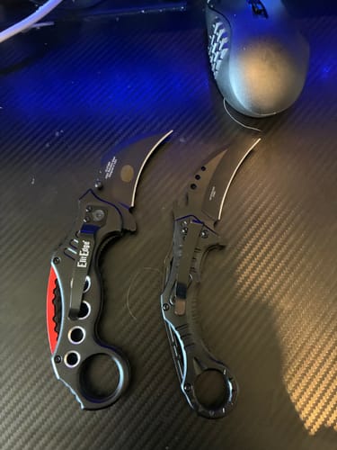 Customer photo review of MYSTERY KNIVES BOX™