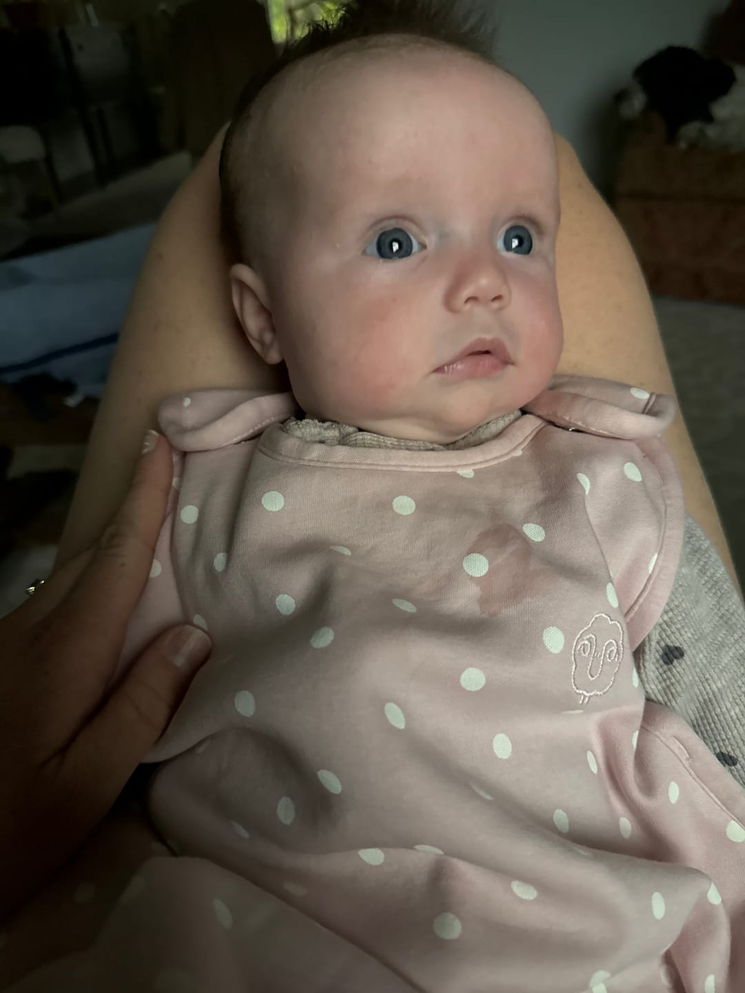 Customer photo review of 4 Season® Ultimate Baby Sleep Bag, Merino Wool & Organic Cotton, Rose