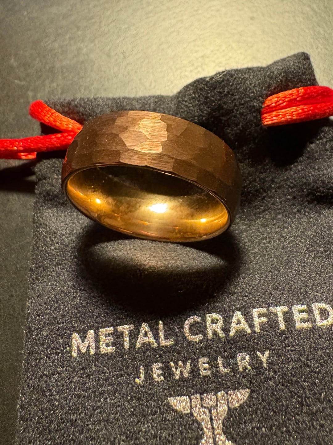 Customer photo review of The Mocha | Hammered - 8mm