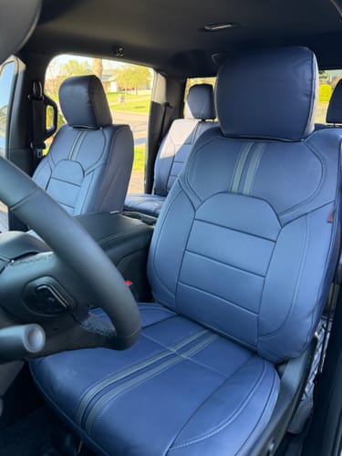 Customer photo review of Premium Custom-Fit Seat Covers
