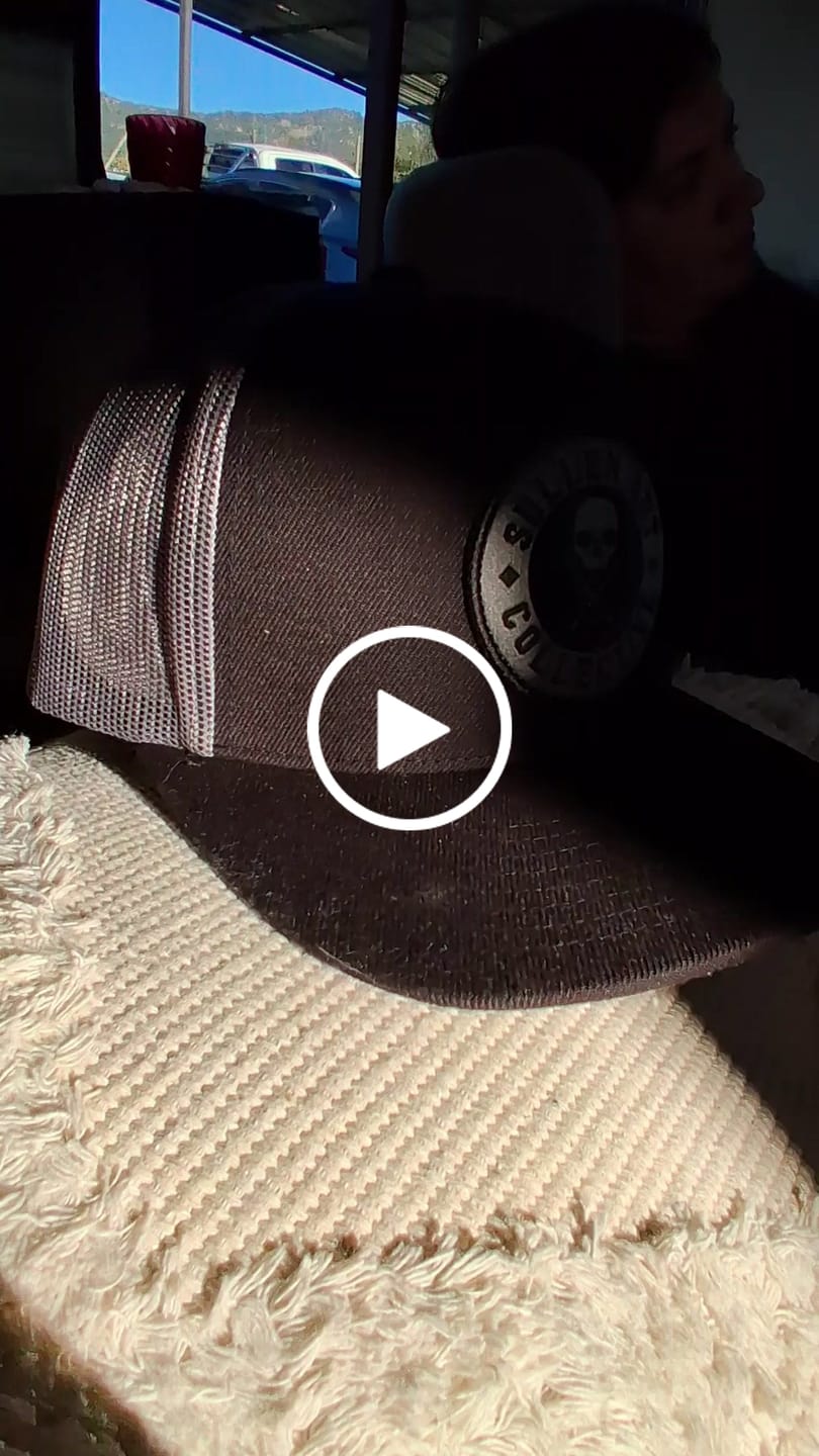 Customer video review of BOH MESH SNAPBACK BLACK/GREY