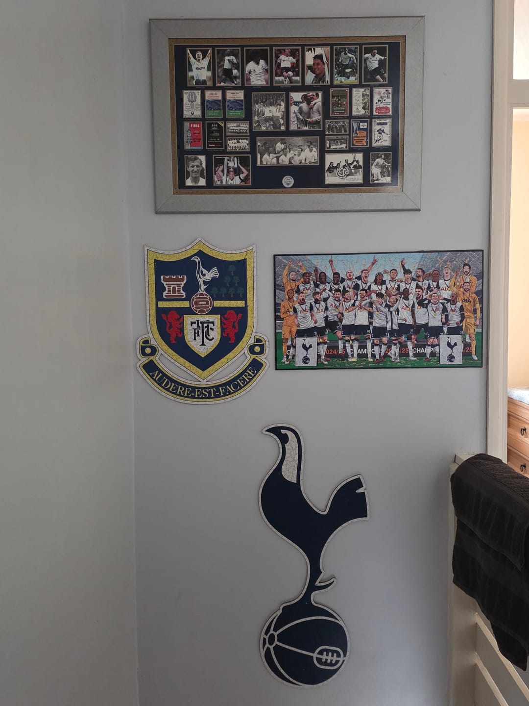 Customer photo review of Tottenham Hotspur FC® Stadium - Wooden Puzzle
