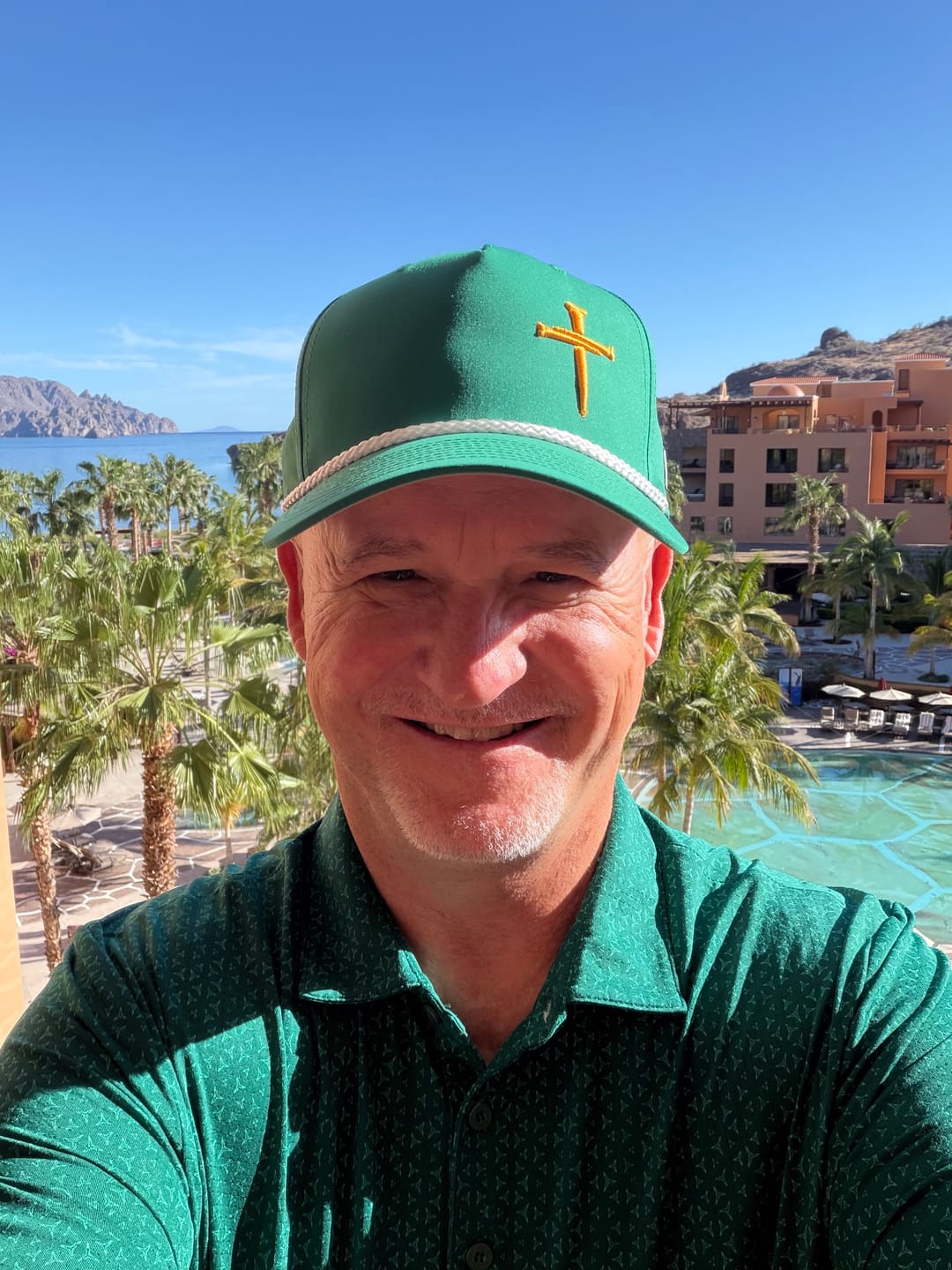 Customer photo review of 3 Tee Cross Lower Left Rope Hats