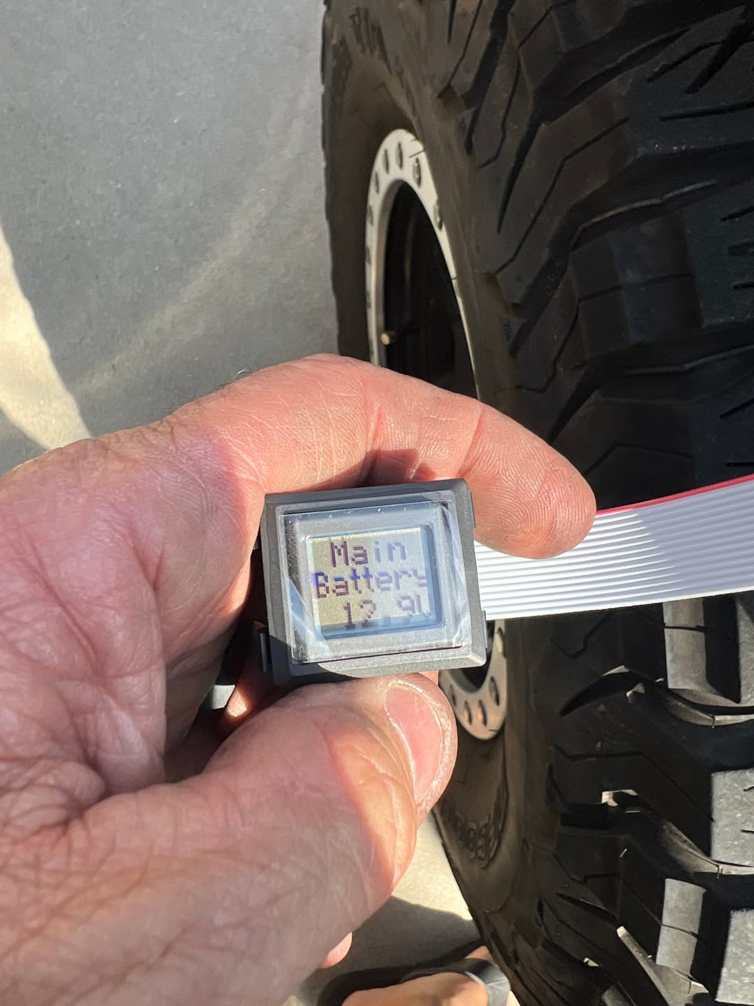Customer photo review of G Screen for Gen 3 Dual Battery Systems