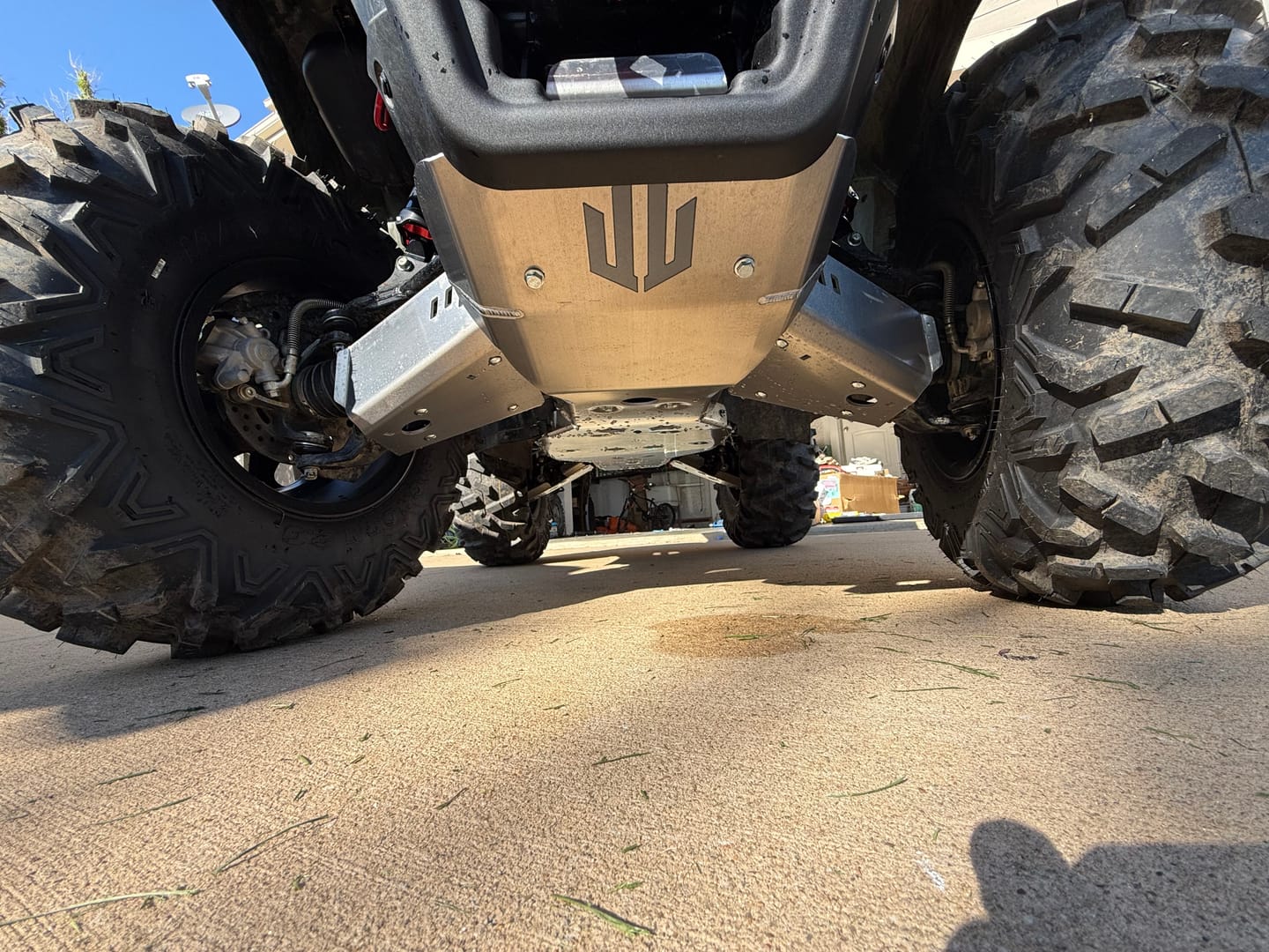Customer photo review of Full Frame Skid Plate Kit — Suzuki KingQuad 450/500/700/750 (2005—26)