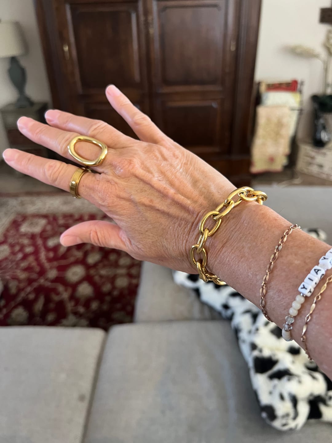 Customer photo review of Moonwave Ring