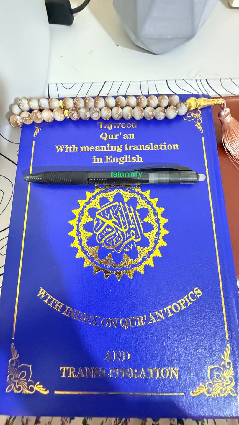 Customer photo review of Quran - Roman Transliteration + English Translation