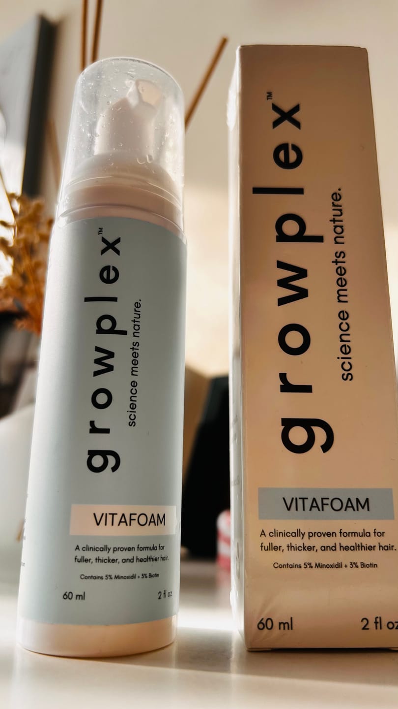 Customer photo review of VITAFOAM ™ Hair Growth Formula