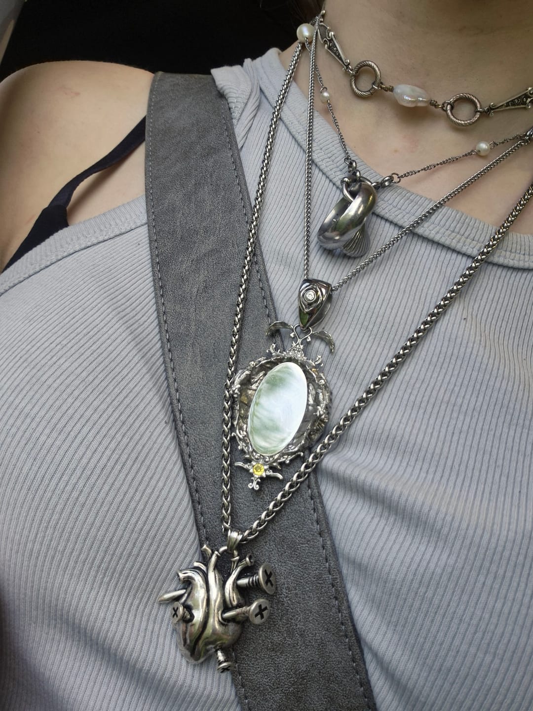 Customer photo review of MIRROR PENDANT