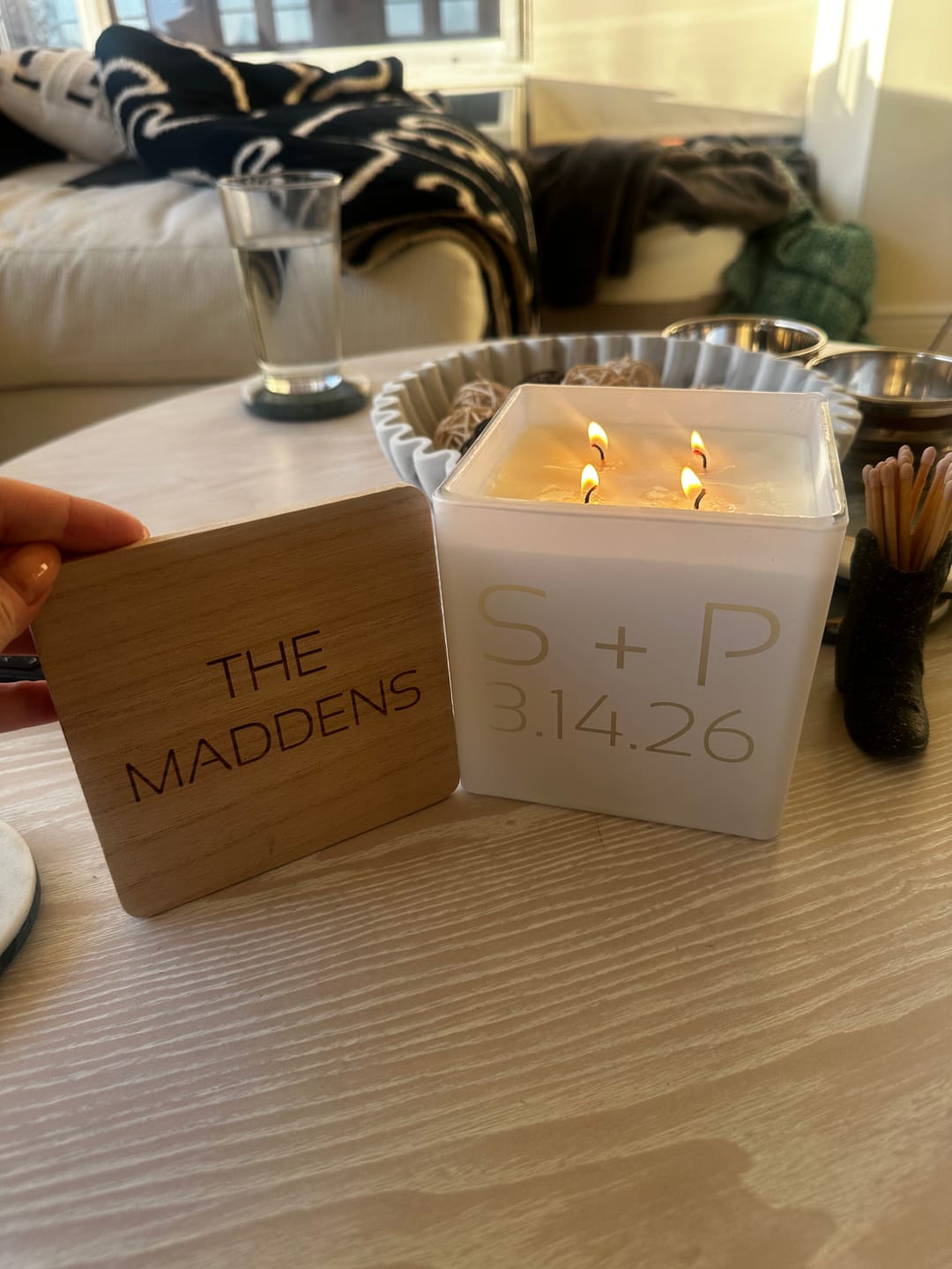 Customer photo review of ANNIVERSARY CANDLE