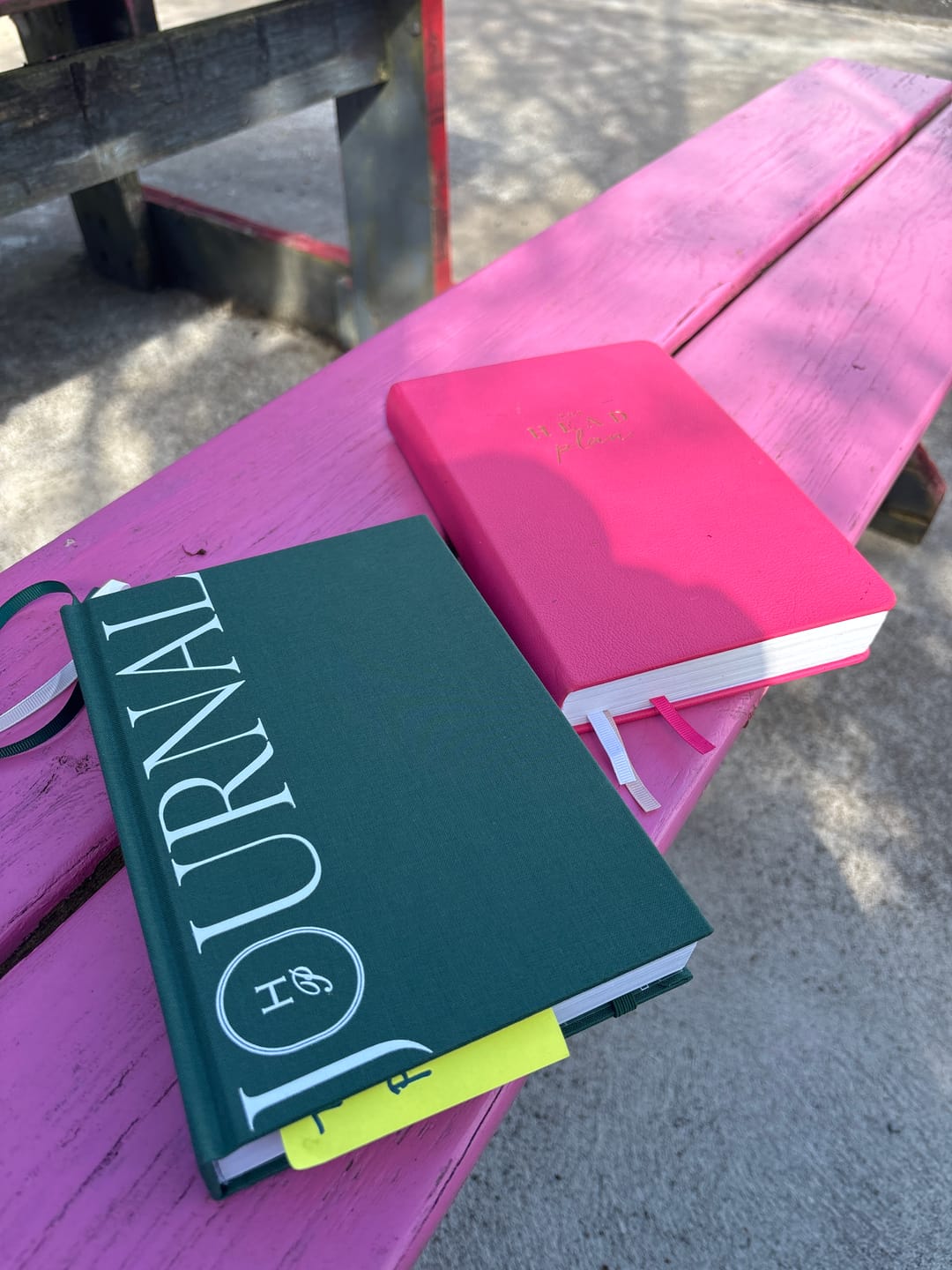Customer photo review of The Head Plan Journal