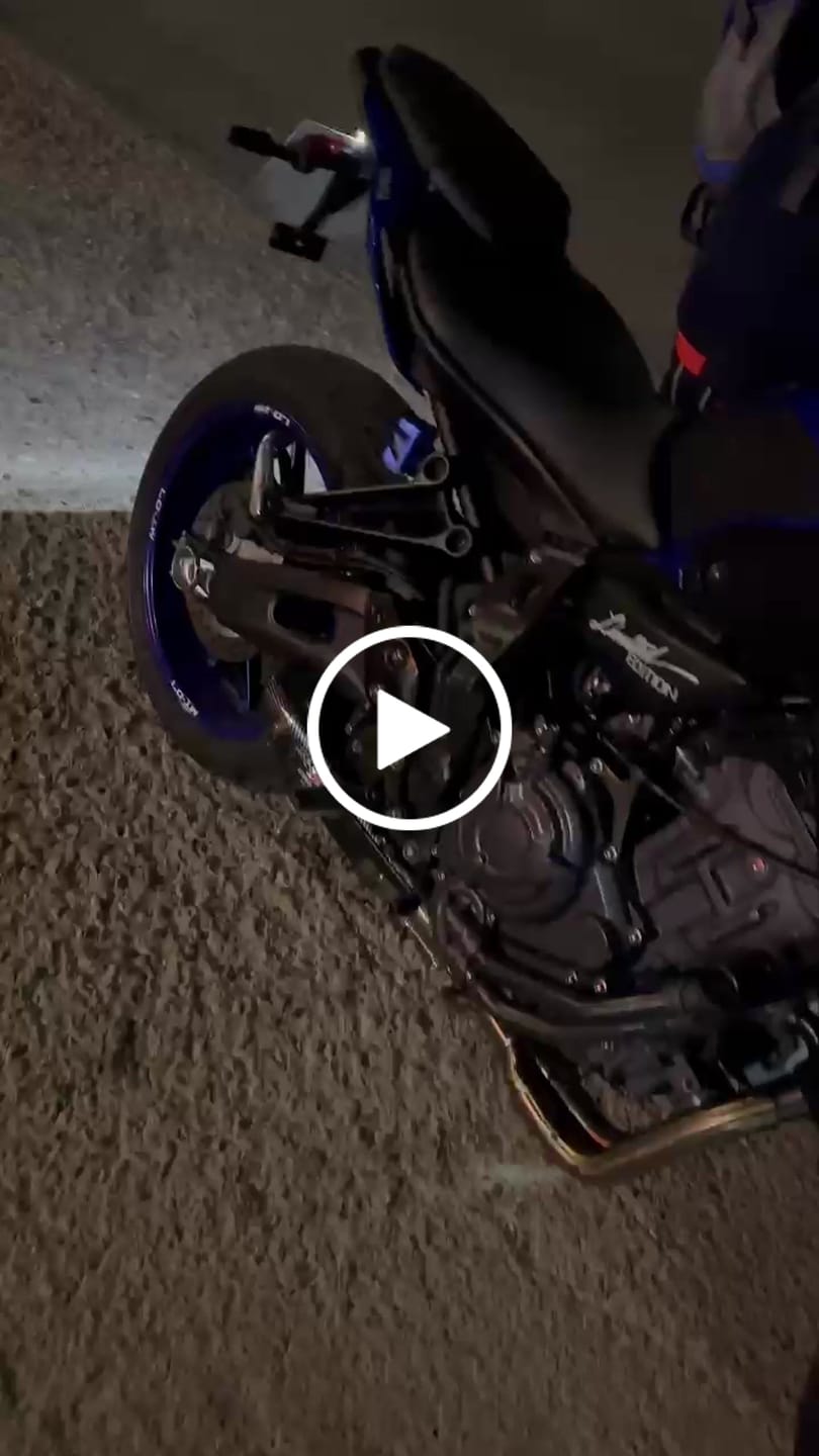 Customer video review of Línea Completa Artesanal Yamaha MT-07/ R7/ Tracer 7/ XSR700 (2014-2026) Acero Inoxidable