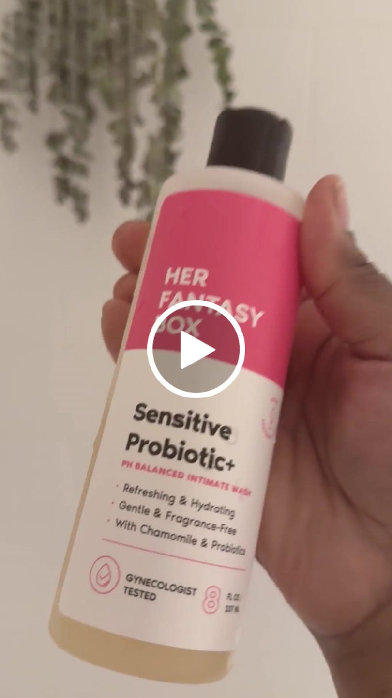 Customer video review of Sensitive Probiotic+ pH Balanced Feminine Wash