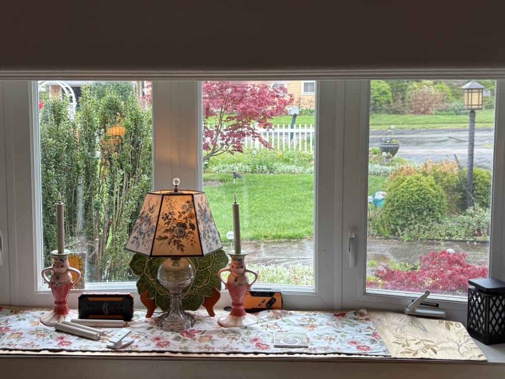 Customer photo review of Solar Panel for Indoor Shades