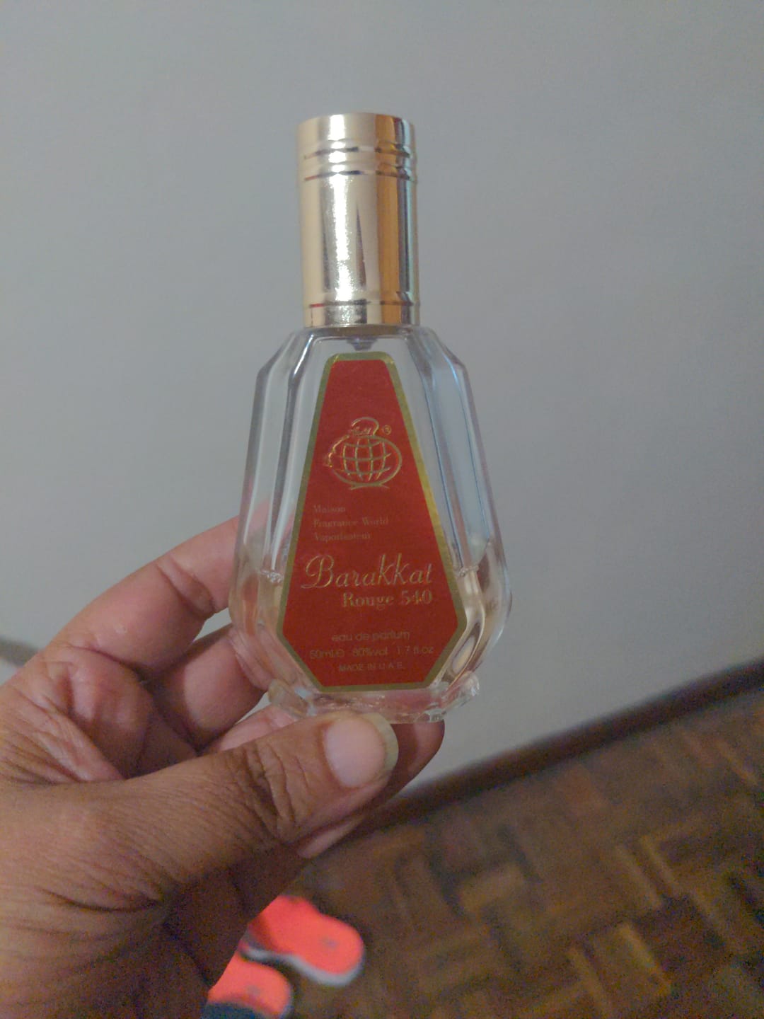 Customer photo review of Barakkat Rouge 540 EDP 50ml