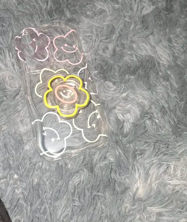 Customer photo review of Kawaii Cherry Blossom Samsung Phone Case