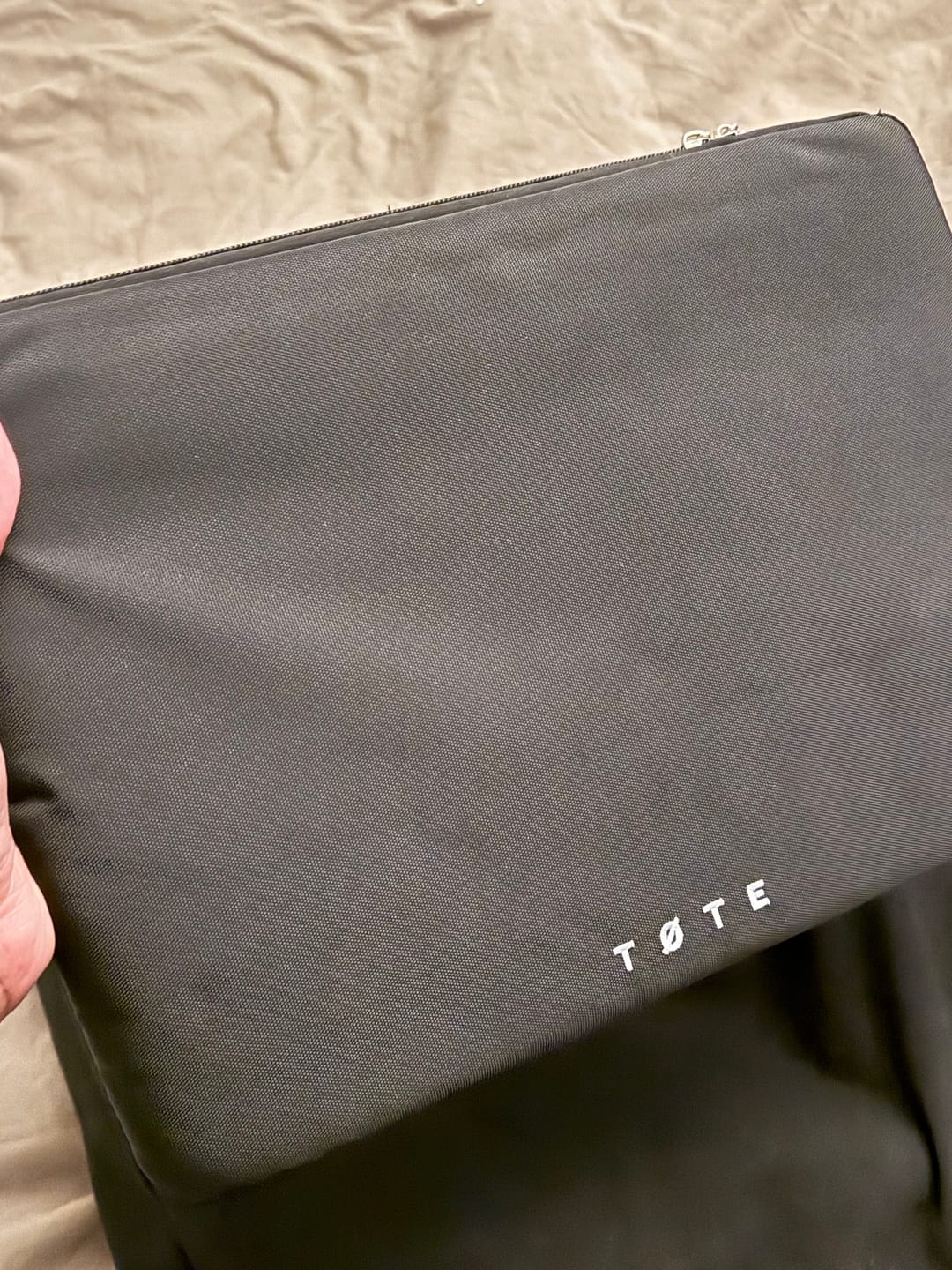 Customer photo review of Black Laptop Sleeve 16"