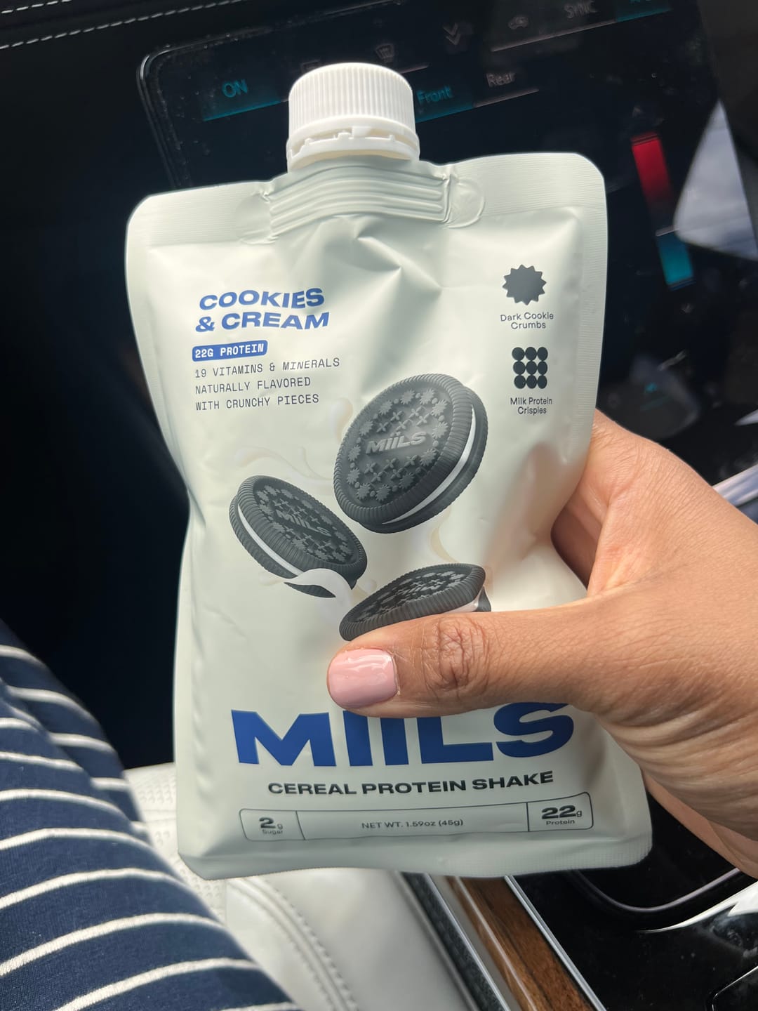 Customer photo review of COOKIES & CREAM