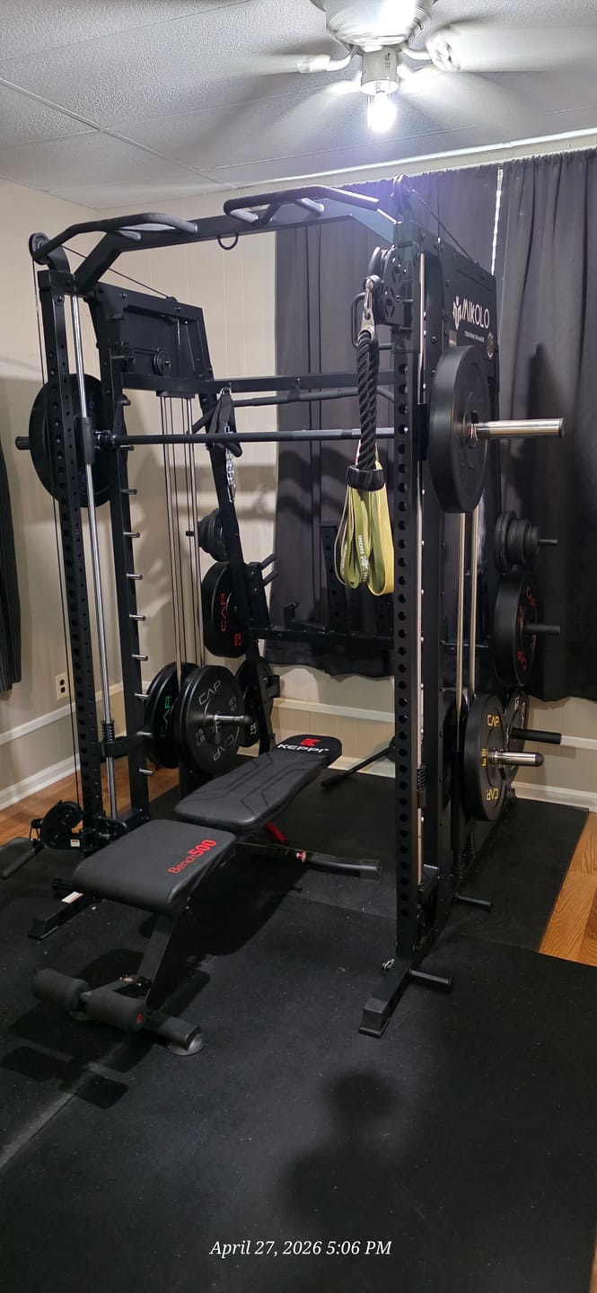 Customer photo review of M4-2.0 Standard All-In-One Home Smith Machine with Cables (UPGRADED)