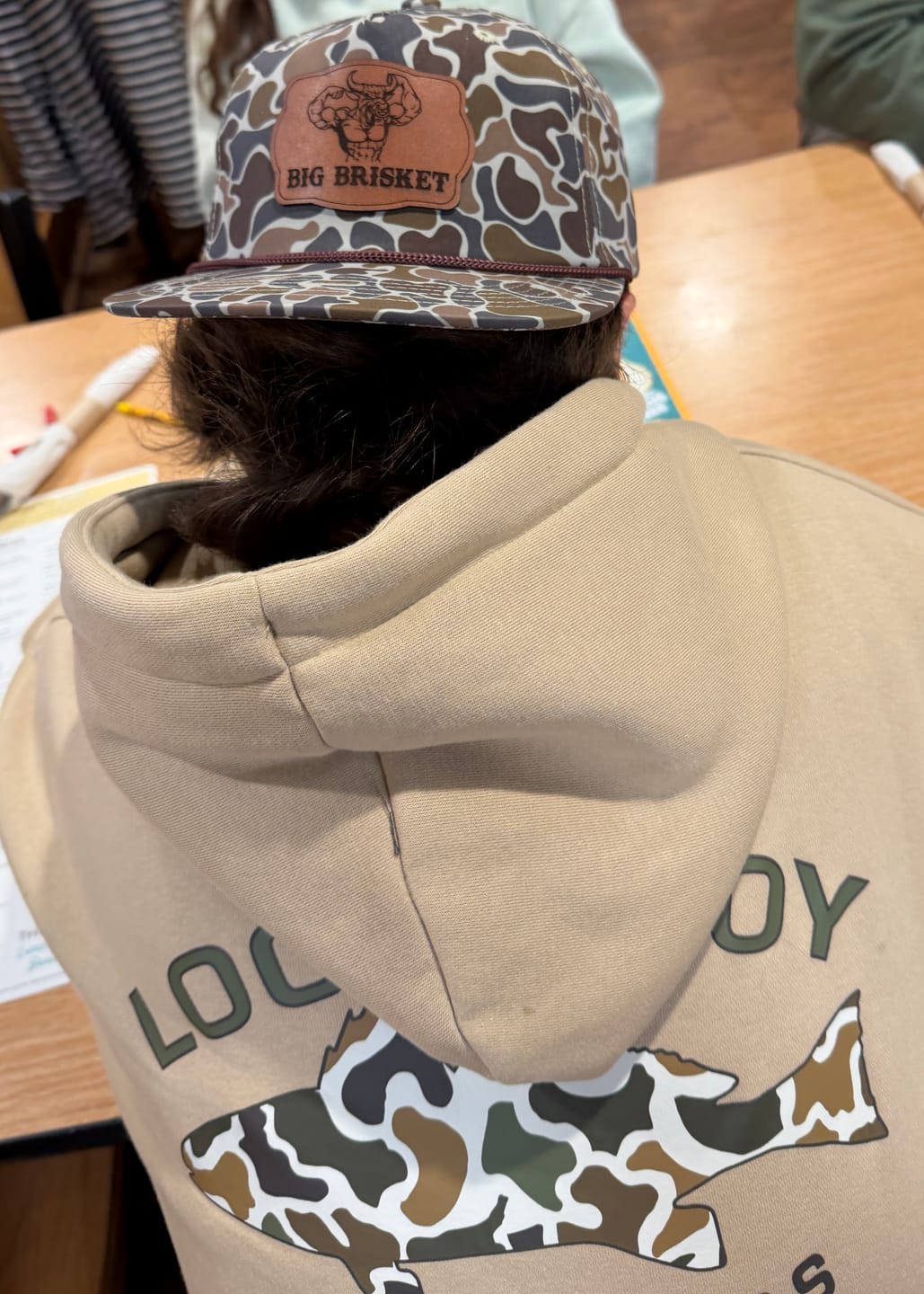 Customer photo review of Custom Leather Patch 5-Panel Rope Hat - Blank Rope Hats
