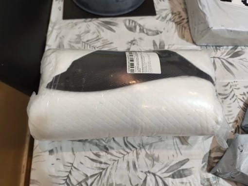 Customer photo review of Almohada cervical ergonómica