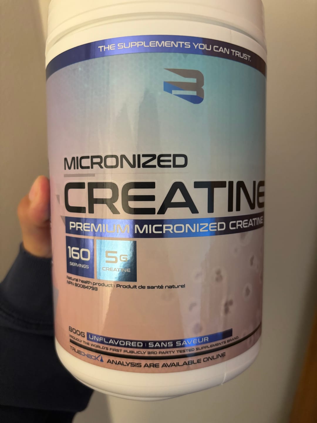 Customer photo review of Creatine