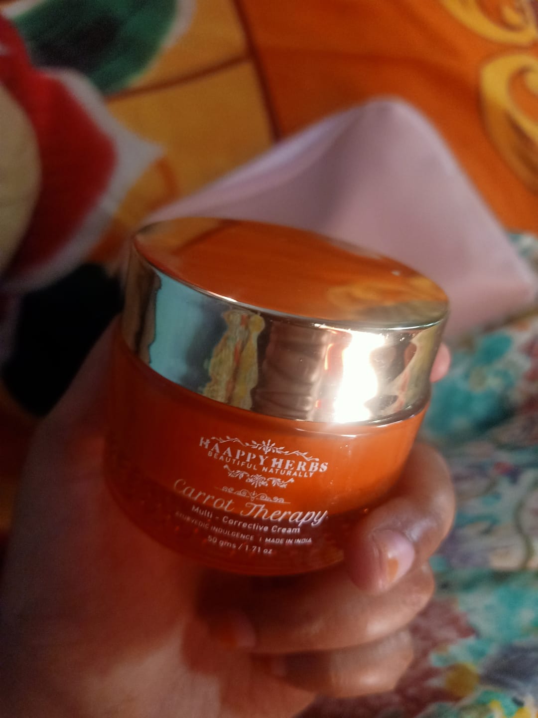Customer photo review of Carrot Therapy Multi Correct Cream