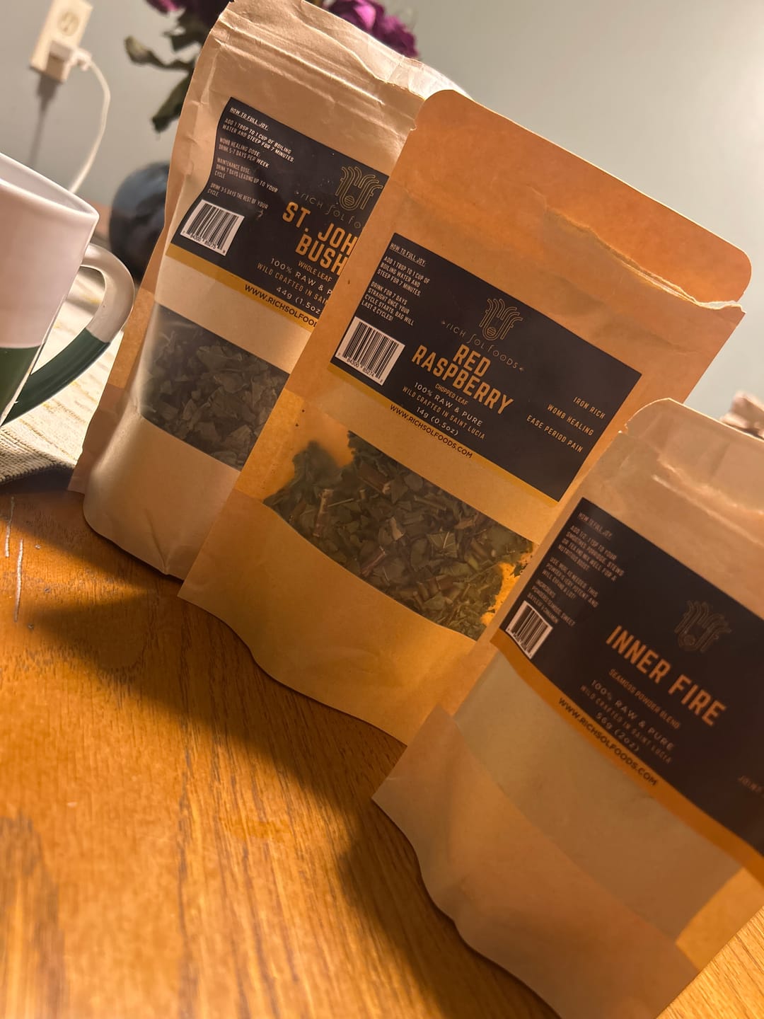 Customer photo review of Womb Wellness Bundle - Fight Fibroids, Painful Periods, PCOS and Irregular Cycles