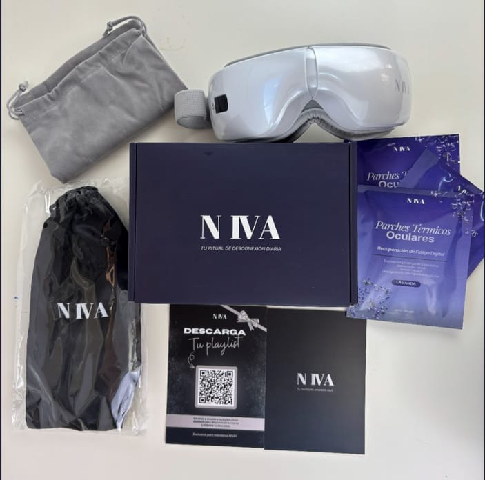 Customer photo review of NivaEyeMassager® Masajeador Ocular Relajante