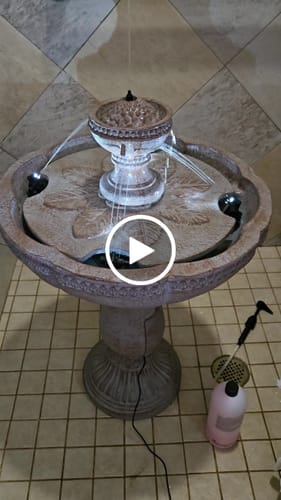 Customer video review of Ballare Dancing Waters Fountain