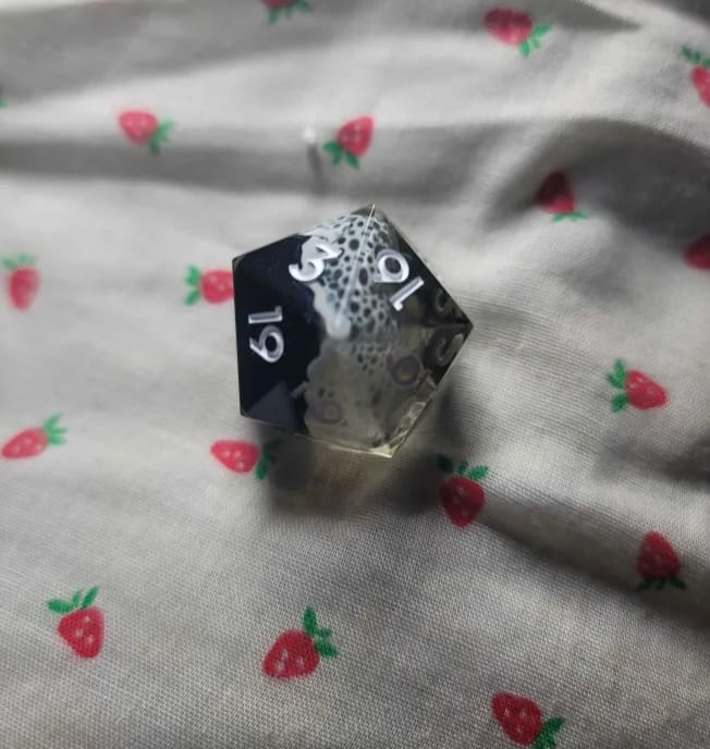 Customer photo review of Mystery Dice Blind Bags!