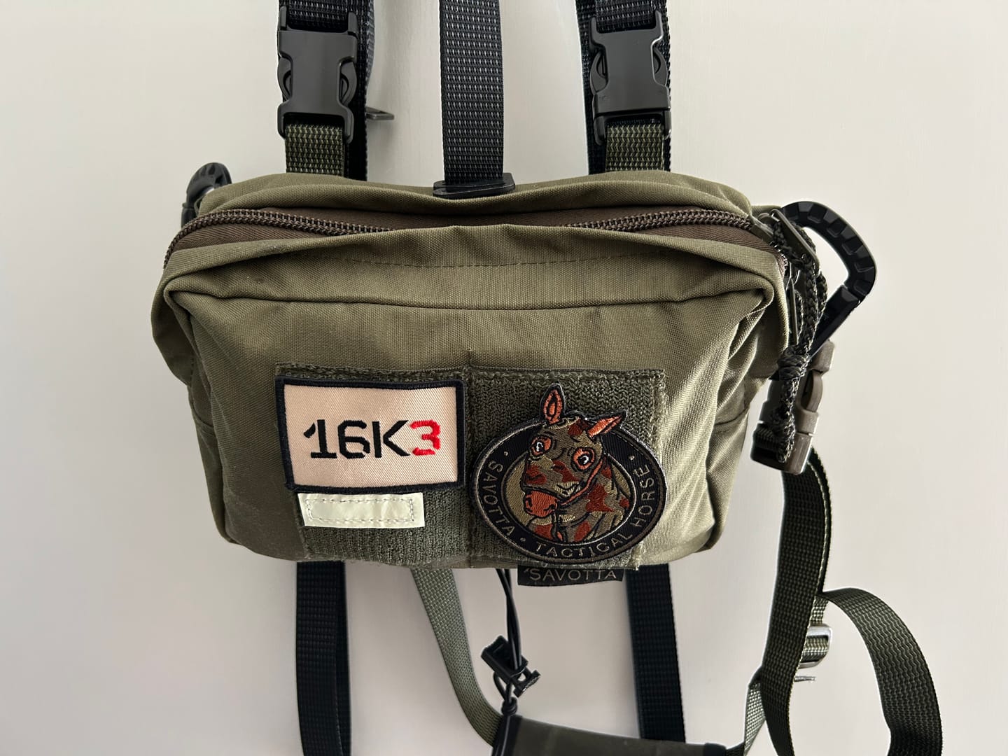 Customer photo review of Suur-kukkaro hip pack