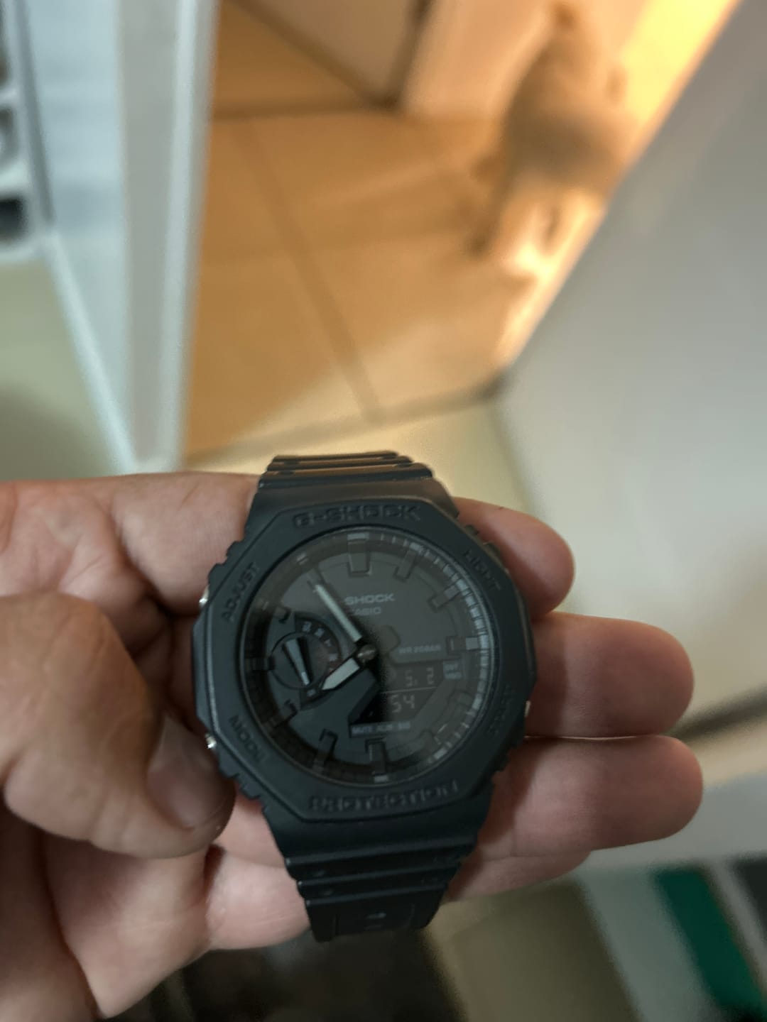Customer photo review of Reloj Casio G-Shock Royal Oak "Casioak" GA-2100-1A1JF JDM
