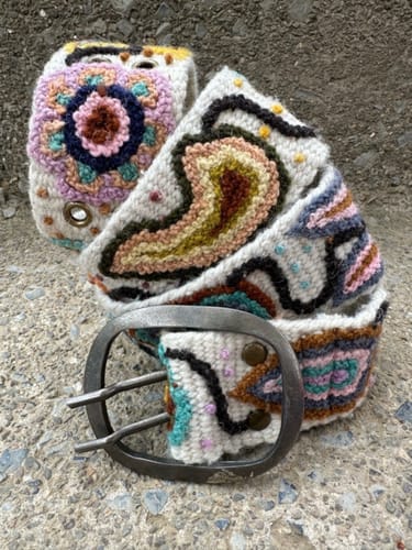 Customer photo review of Warehouse Hats, Scarves, Fabric Belt, Ties